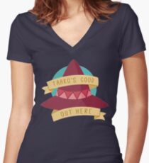 Taako ist gut hier Shirt mit V-Ausschnitt
