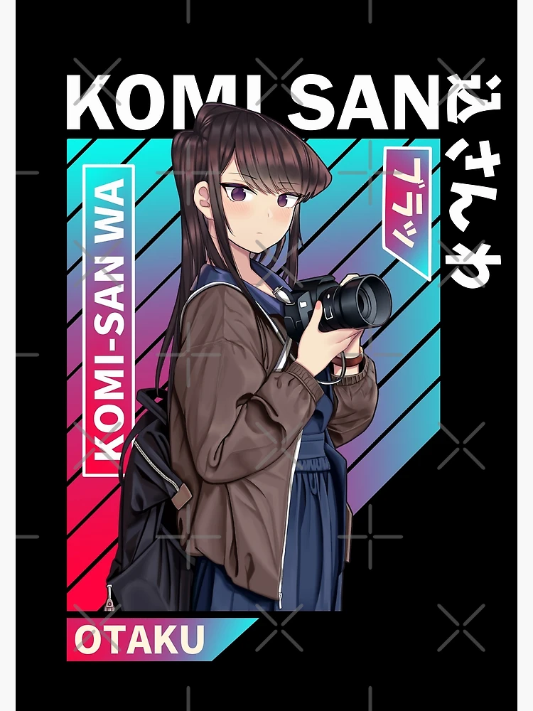 komi san manga panel | Greeting Card