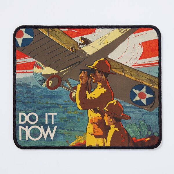 Item preview, JOIN THE AIR SERVICE and SERVE in FRANCE Do it Now! World War Propaganda Recruitment Poster designed and sold by retroposters.