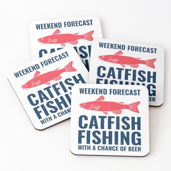 Item preview, Catfishing Catfish Fishing Fisherman Fish Beer Drinking designed and sold by CuteDesigns1.