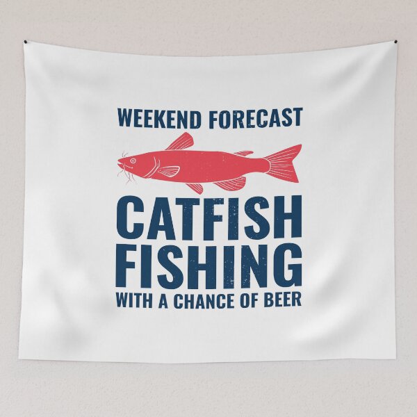 Item preview, Catfishing Catfish Fishing Fisherman Fish Beer Drinking designed and sold by CuteDesigns1.