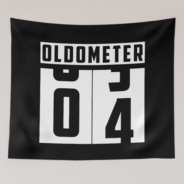 Item preview, Oldometer counter Number 4 birthday designed and sold by HeavyStyle.