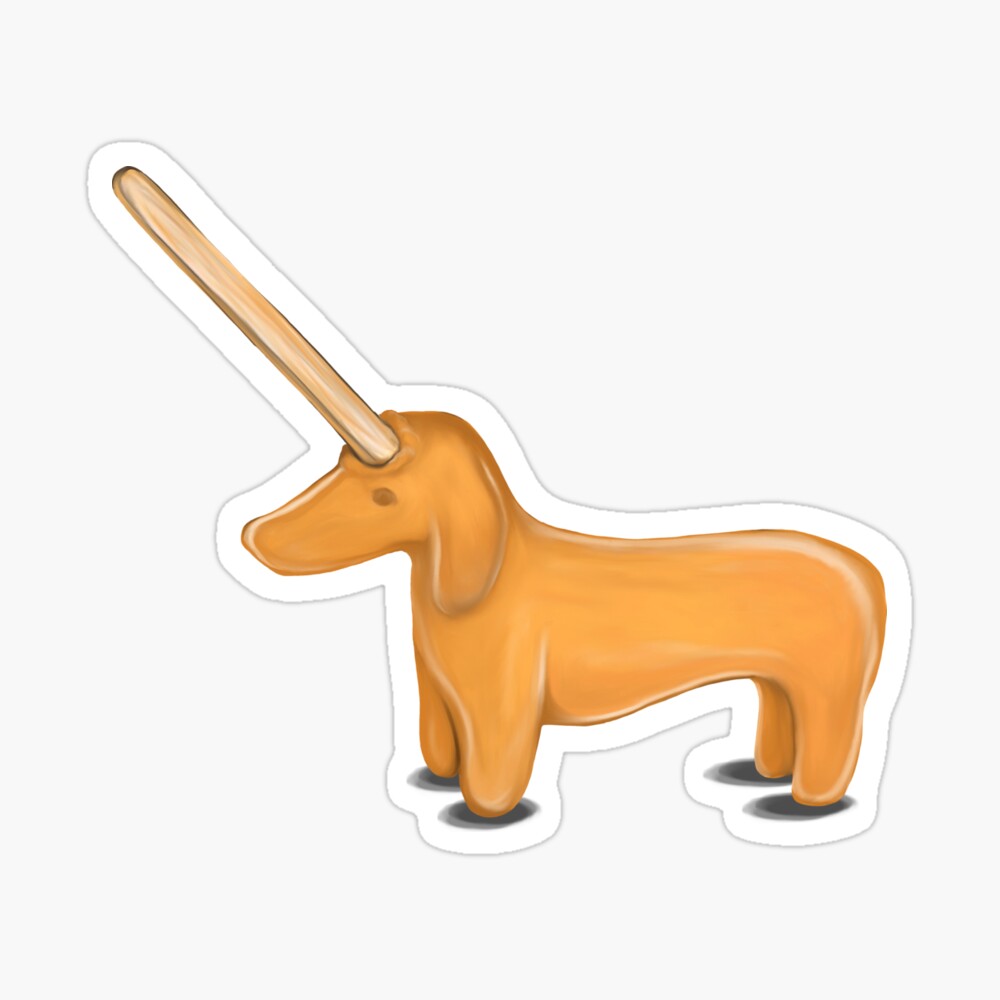 unicorn corn dog