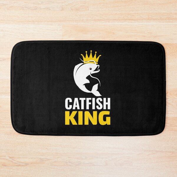 Item preview, Catfish King Catfishing Fishing Fisherman Fish designed and sold by CuteDesigns1.