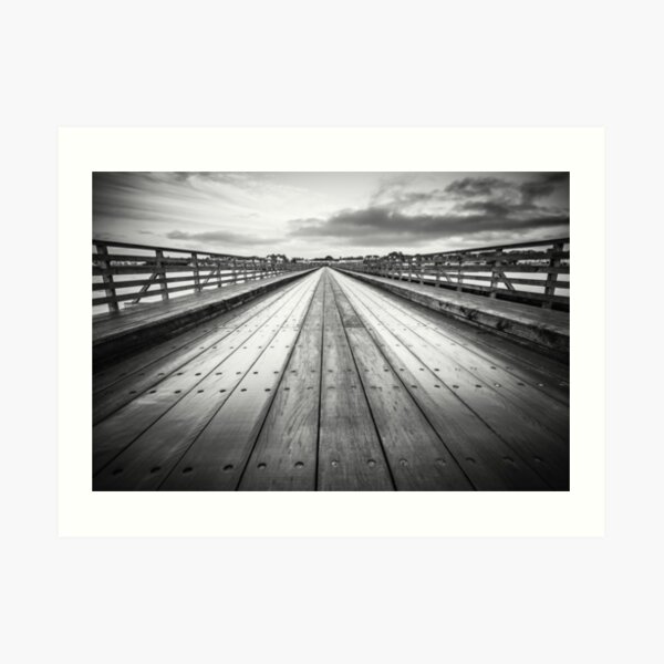The Wooden Bridge Art Print