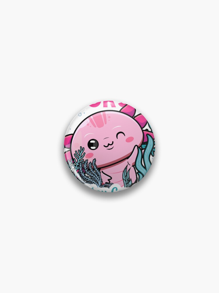 Pink Axolotl Print Personalised Gifts, Leucistic Axolotl Gifts