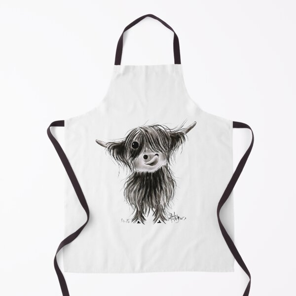 Item preview, HiGHLaND CoW PRiNT SCoTTiSH ' No. 15 ' BY SHiRLeY MacARTHuR designed and sold by Shirley MacArthur Art.