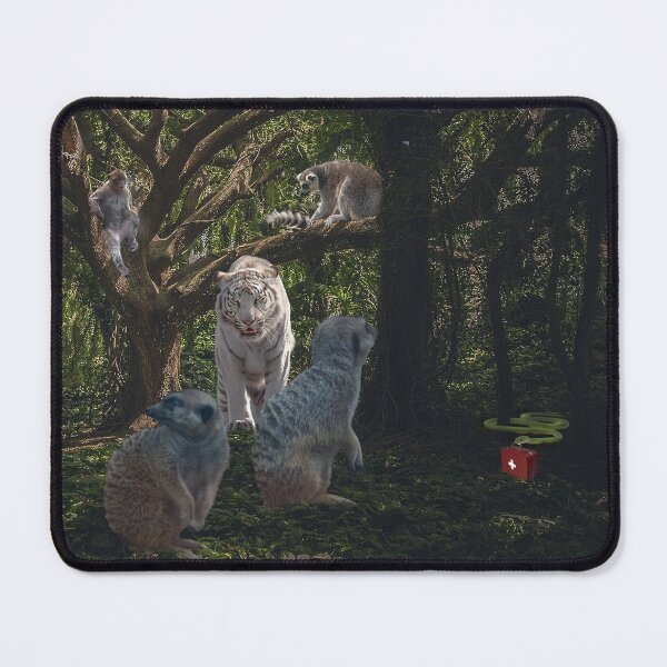 Item preview, different animals in the forest designed and sold by OskiOnTour.