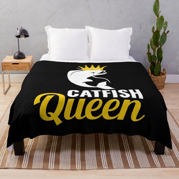Item preview, Catfish Queen Catfishing Fishing Fisherman Fish designed and sold by CuteDesigns1.