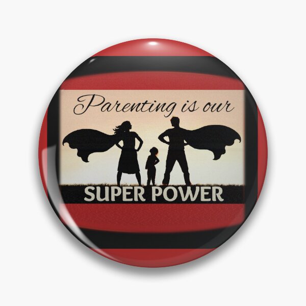Item preview, Parenting Is Our Superpower design declares your parenthood success. Great for new parents, toddler parents, shower gift, stuggling parents, positive affirmations and as a unique gift.  designed and sold by tranquilbeach.