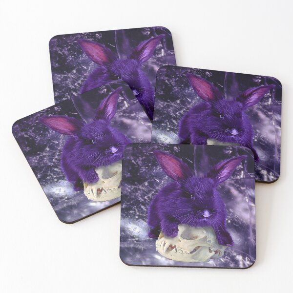 Item preview, Skull Bunny - Vivid Purple - Crystal Version designed and sold by VampyreZen.
