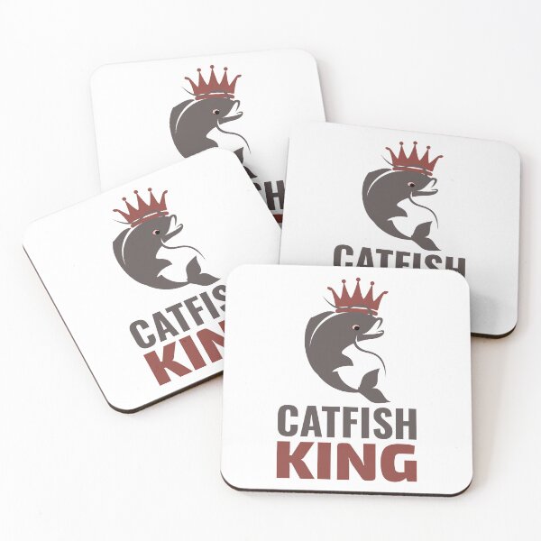 Item preview, Catfish King Catfishing Fishing Fisherman Fish designed and sold by CuteDesigns1.