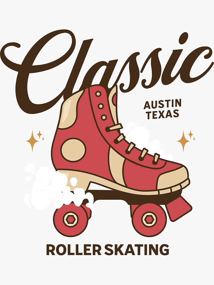 "Classic Girl Austin Texas Roller Skating 80s 70s. Rolling Girls and