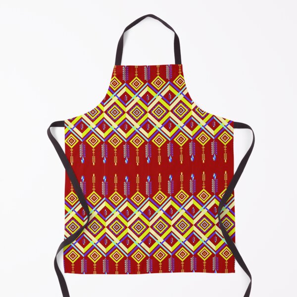 Item preview, Batik Pattern / Ethnic pattern Seamless Red Yellow Blue designed and sold by RisaArt22.