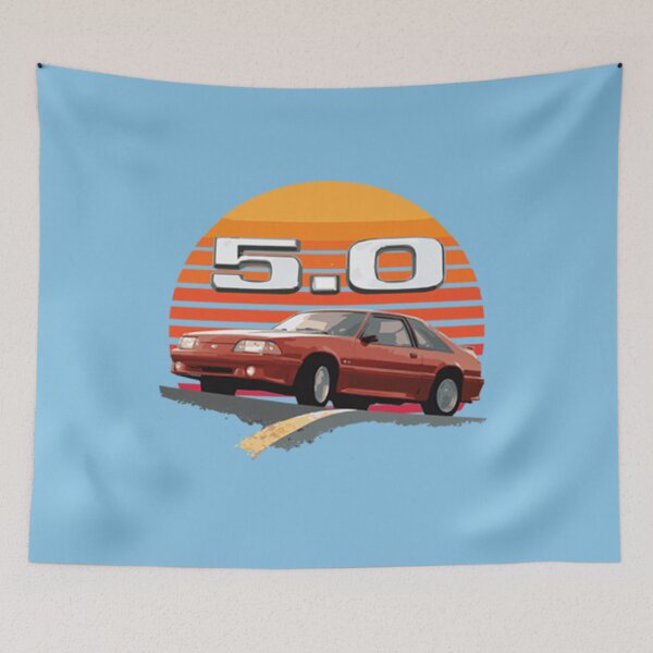 Artikelvorschau, Mustang GT 5.0 FOXBODY CLASSIC RETRO entworfen und verkauft von TriFiveChevro.