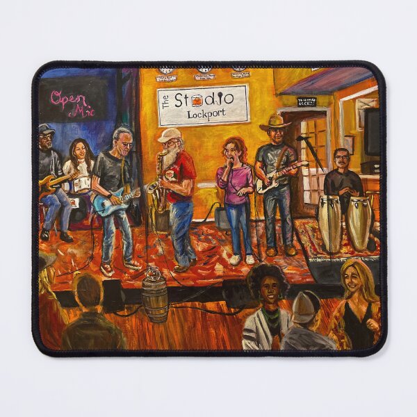 Item preview, Open Mic Night at The Studio Lockport  designed and sold by Kathryn Claahsen.