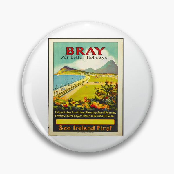 Item preview, Bray Ireland Vintage Travel designed and sold by Go Logo Designs.