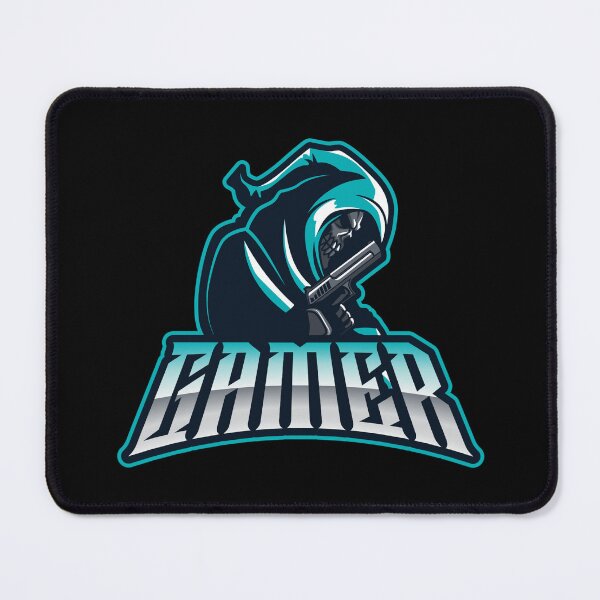 Item preview, Gamer with Armed holding Handgun designed and sold by PRIVARSHU.