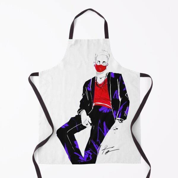 Item preview, Male model in cool suit and red shirt designed and sold by Rickard Bengtsson.