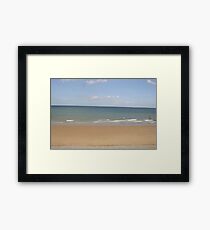 Empty Beach Framed Print