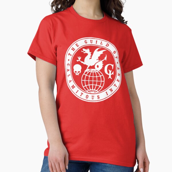 Item preview, Guild of Calamitous Intent from Venture Bros (White logo) designed and sold by DrachenFire.