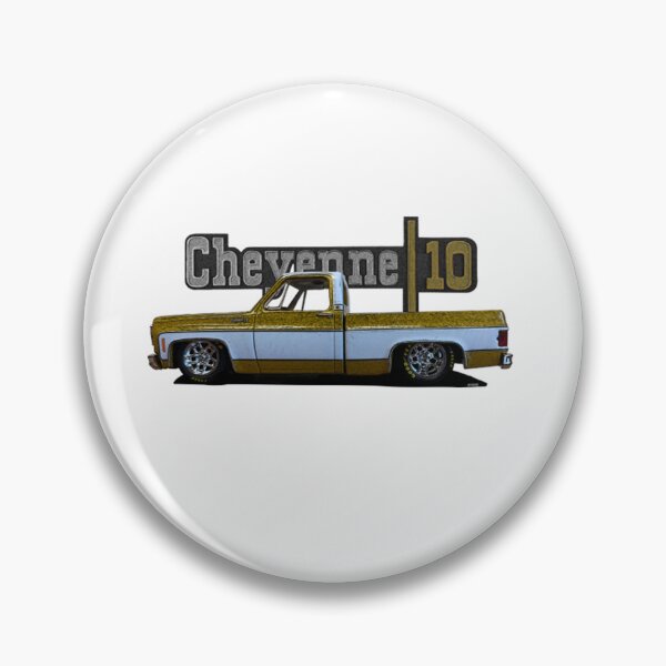 Item preview, Squarebody 1973 Slammed Chevy C10 Cheyenne Squarebody Truck designed and sold by TriFiveChevro.