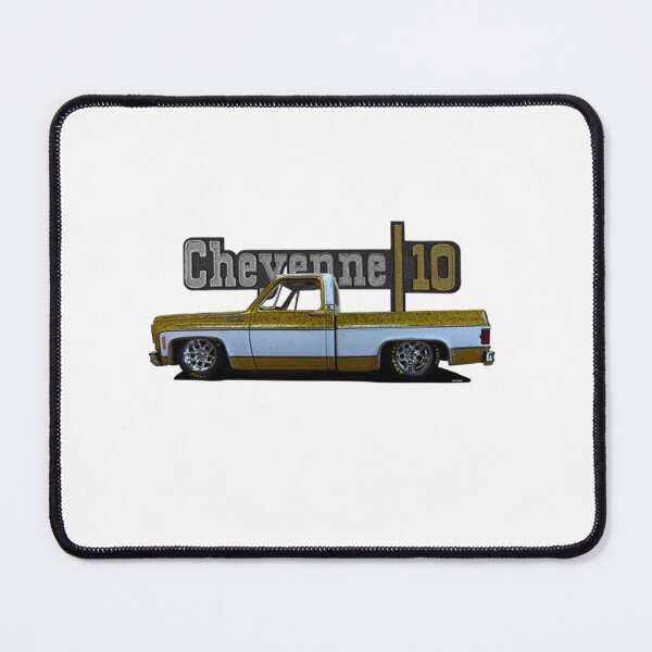 Item preview, Squarebody 1973 Slammed Chevy C10 Cheyenne Squarebody Truck designed and sold by TriFiveChevro.