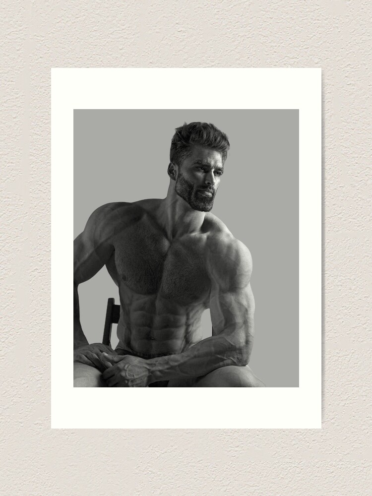 Giga Chad | Art Print