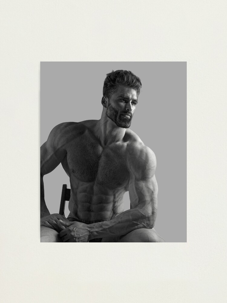 Giga Chad | Photographic Print