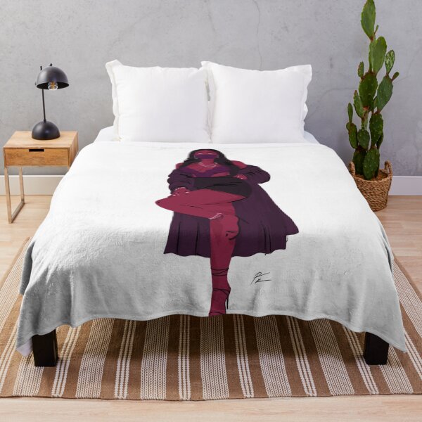 Item preview, Curvy girl in a robe standing on one leg designed and sold by Rickard Bengtsson.