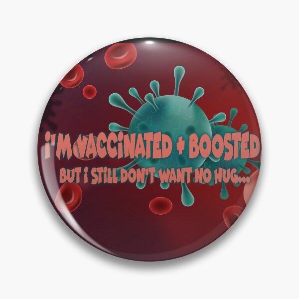 Item preview, I'm  Fully Vaccinated & Boosted designed and sold by RocFashions.