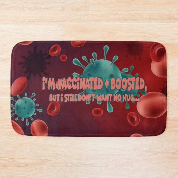 Item preview, I'm  Fully Vaccinated & Boosted designed and sold by RocFashions.