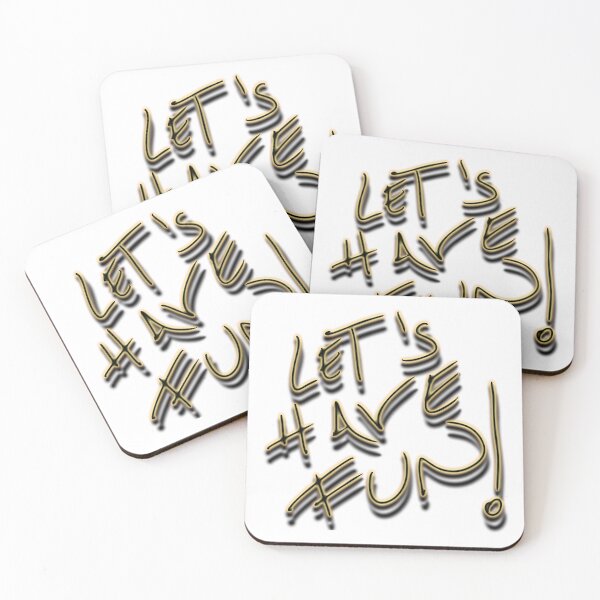Item preview, Let's have fun!, quote, handwritten designed and sold by Meo Design.