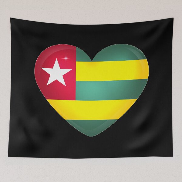 Item preview, My heart is in Togo, Love Togo. designed and sold by ArtIsParty.