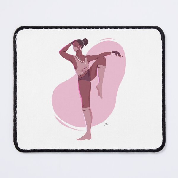 Item preview, Yoga girl in high socks and hair bun designed and sold by Rickard Bengtsson.