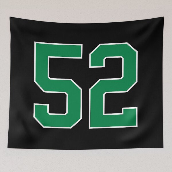 Item preview, 52 number, green lucky sports fifty two designed and sold by ArtIsParty.
