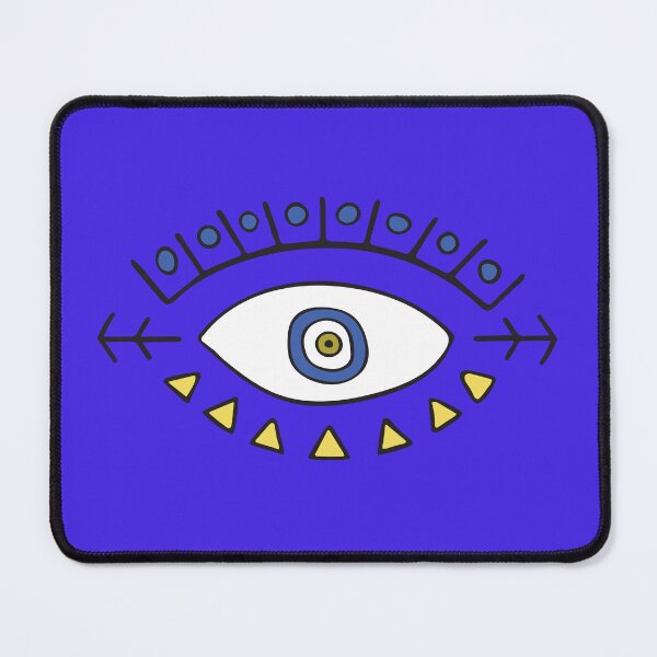 Artikelvorschau, Blauer Evil-Eye-Pfeil "Peace" entworfen und verkauft von Mystikaa.