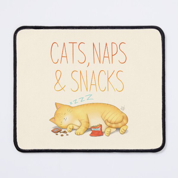 Item preview, Cats, Naps and Snacks designed and sold by anaflorapdc.