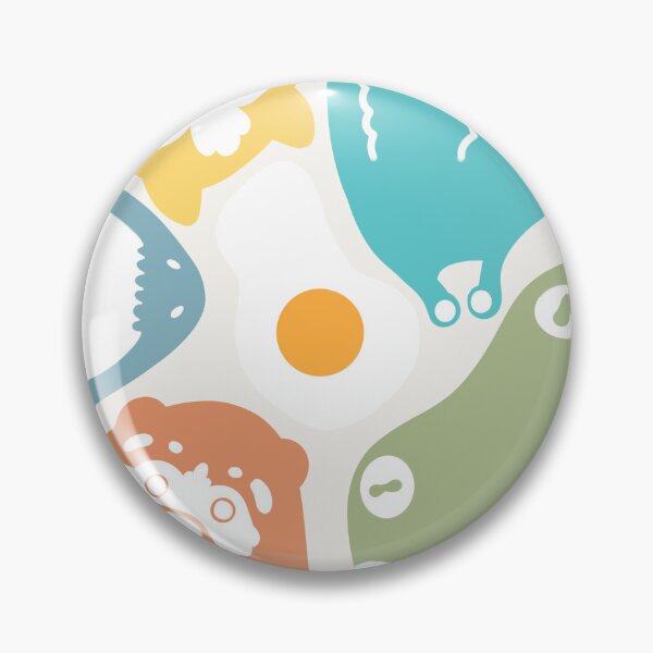 Item preview, Steamed Eggs Blocky Print designed and sold by steamedeggs.
