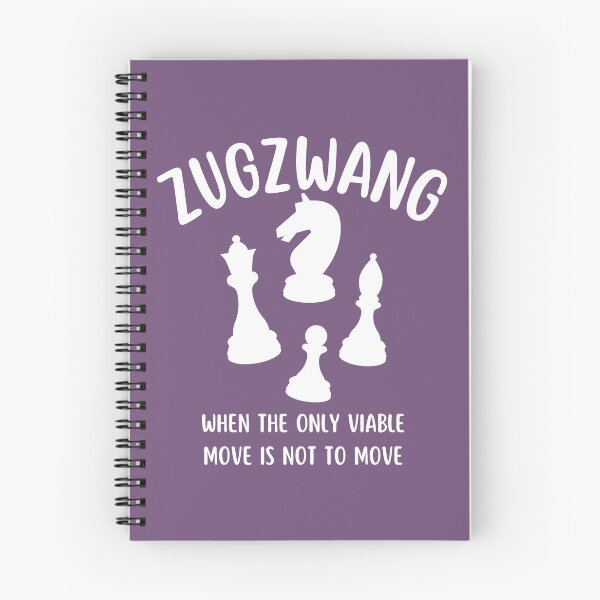 Item preview, Zugzwang - Chess quote designed and sold by yoshra.