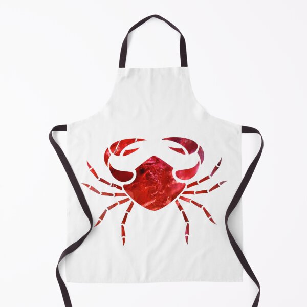 Item preview, Cancer Zodiac Symbol Silhouette Design With July Birthstone Ruby Background designed and sold by TacoRose.