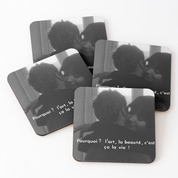 Item preview, Pourquoi? L'art, la beauté, c'est ça la vie! - Vivre Sa Vie - Jean Luc Godard - Anna Karina designed and sold by artandpop.