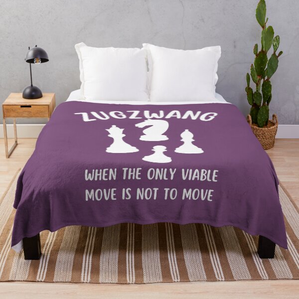 Item preview, Zugzwang - Chess quote designed and sold by yoshra.