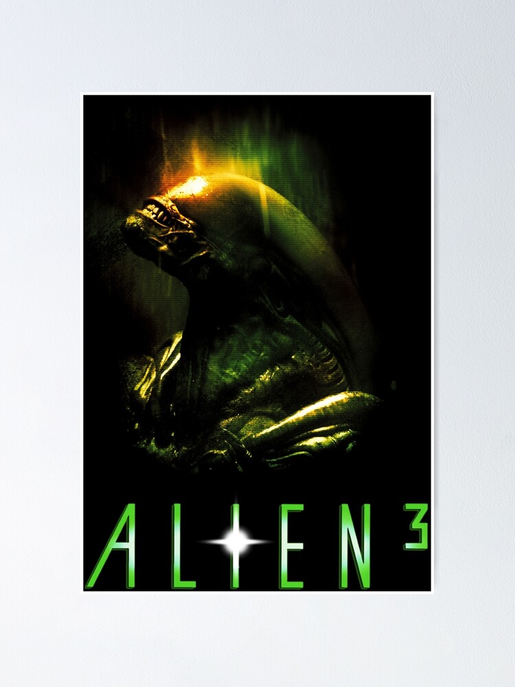 "Alien 3 (1992)" Poster By AlienFanArt | Redbubble