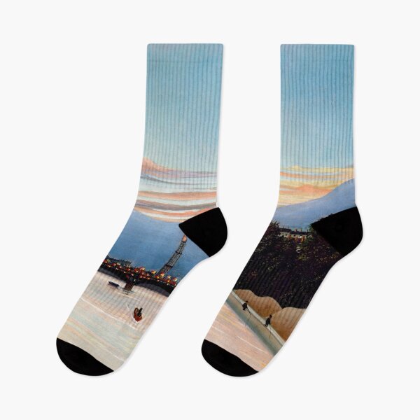 Item preview, The Eiffel Tower by Henri Rousseau | The Eiffel Tower  famous painting  designed and sold by TeeARTHY.
