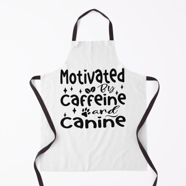 Item preview, Motivated by Caffeine and Canines | For Coffee and Dog Lovers designed and sold by TeesSHop01.