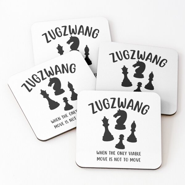 Item preview, Zugzwang - Chess quote designed and sold by yoshra.