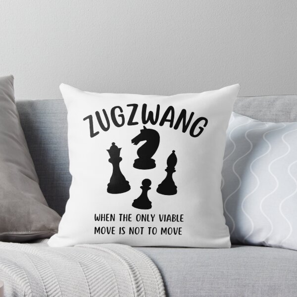Item preview, Zugzwang - Chess quote designed and sold by yoshra.