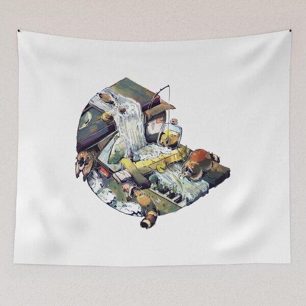 Item preview, Secret Racoon Hideout designed and sold by steamedeggs.
