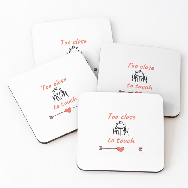Item preview, Demasiado cerca para tocar - Frases de amor designed and sold by Lenoord.